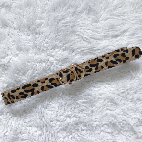 Francesca's Collections Accessories - RESERVED **** FRANCESCAS Leopard print belt